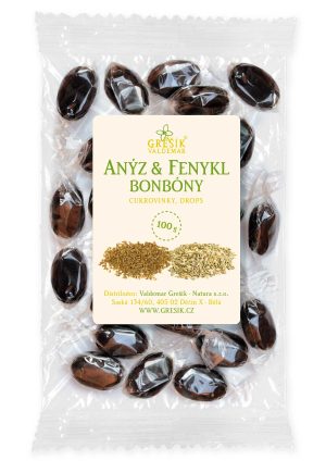 Anýz & Fenykl bonbóny 100 g GREŠÍK