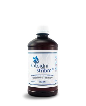 Koloidní stříbro 500ml 20ppm