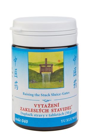 040 Vytažení zakleslých stavidel 100 tablet