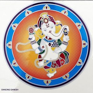 Mandala Sunseal Dancing Ganesh