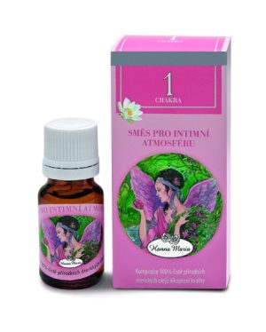 Čakrální olej 1. čakra  intimní atmosféra 10 ml