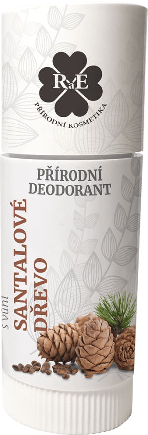 Přírodní deodorant s vůní santalového dřeva