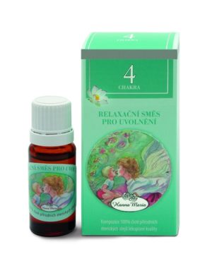 Čakrální olej 4. čakra - pro uvolnění 10 ml
