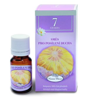 Čakrální olej 7. čakra - relaxační duchovno 10 ml