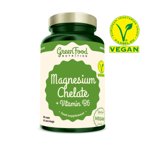 Magnesium Chelát + Vitamin B6 90 kapslí