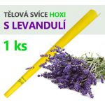 Tělové svíce levandule