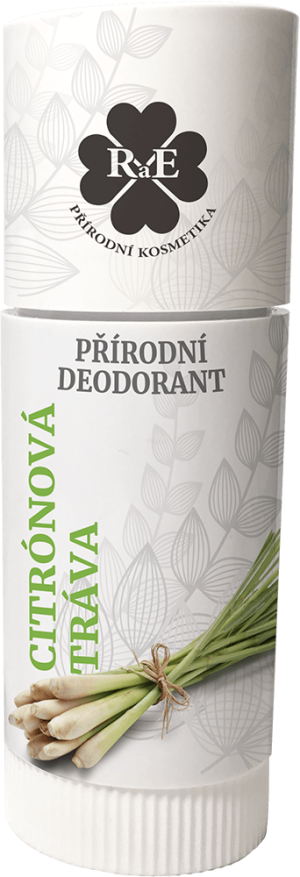 Přírodní deodorant s vůní citrónové trávy