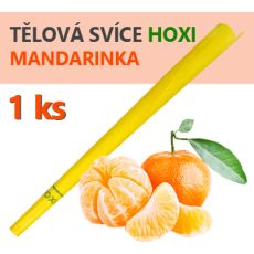 Tělové svíce mandarinka
