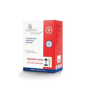 Ústní voda 500ml + Zubní pasta 100g
