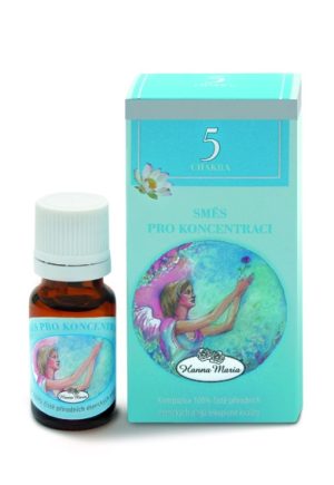 Čakrální olej 5. čakra - koncentrace 10 ml