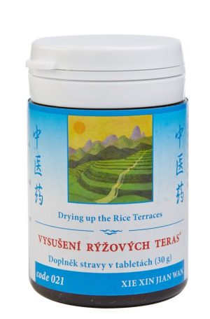 021 Vysušení rýžových teras 100 tablet
