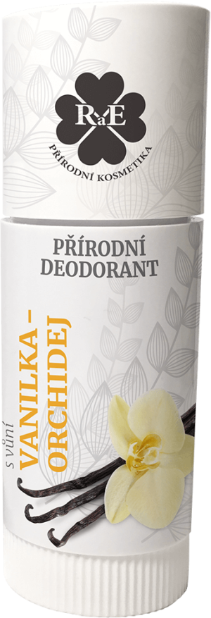 Přírodní deodorant s vůní vanilky a orchideje