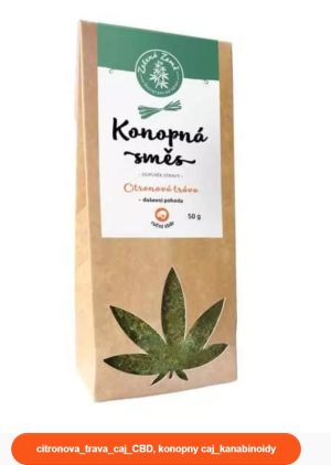 Konopná směs s citrónovou trávou 50g