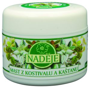 M6a Mast z kostivalu a kaštanu 50 ml