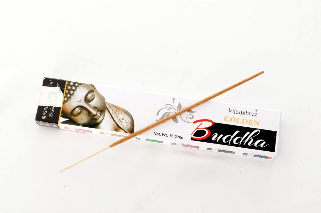 Vonné tyčinky Vijayshree Golden Buddha