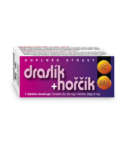 Draslík + hořčík 60 tablet Natur Vita