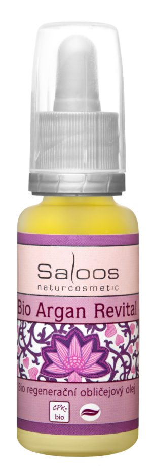 Bio Argan revital regen.obličej. olej 20ml SALOOS