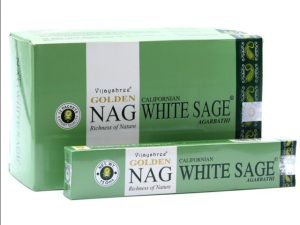 Vonné tyčinky Golden Nag White sage