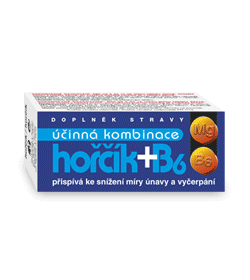 Hořčík+B6 60 tablet NaturVita