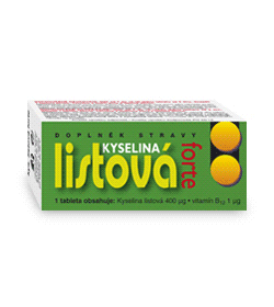 Kyselina listová forte 60tablet Natur Vita