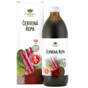 Červená řepa - šťáva 500 ml - pouze osobní odběr