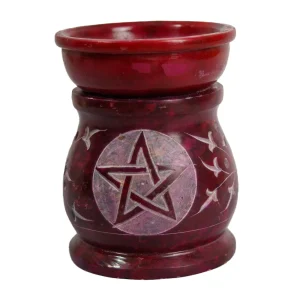 Aromalampa Pentagram - red